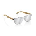 XD Collection Prism RCS recycled plastic sunglasses with bamboo frame