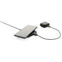 XD Collection RCS gerecycled plastic 10W draadloze oplader met USB-poorten