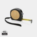 XD Collection RCS recycled plastic bamboo tape measure 5M/19mm