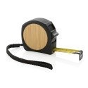 XD Collection RCS recycled plastic bamboo tape measure 5M/19mm