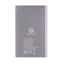 XD Collection RCS recycled plastic/aluminum 4000 mah powerbank with type C