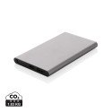XD Collection RCS recycled plastic/aluminum 4000 mah powerbank with type C