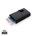 XD Collection Standard aluminum RFID card holder with PU wallet