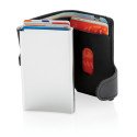 XD Collection Standard aluminum RFID card holder with PU wallet