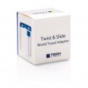 XD Collection Travel Blue world travel adapter