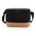 XD Collection two tone cooler bag with cork detail