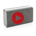 XD Design Vogue fabric wireless speaker & power bank