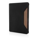 XD Xclusive Teri AWARE™ RPET and walnut A4 writing case