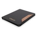 XD Xclusive Teri AWARE™ RPET and walnut A4 writing case