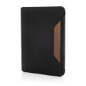 XD Xclusive Teri AWARE™ RPET and walnut A5 writing case