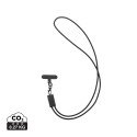 XD Xclusive Terra RCS gerecycled PET telefoon lanyard 60W oplaadkabel