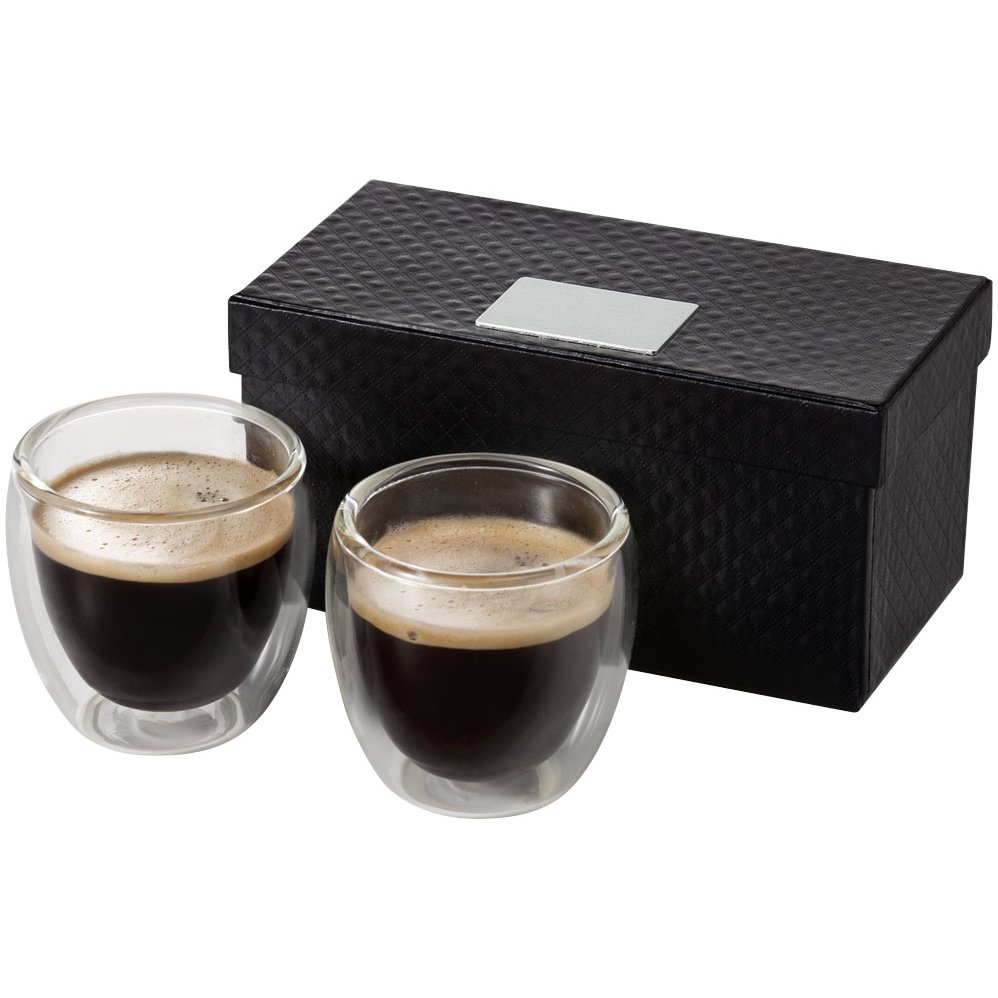 rijk Expertise Cyberruimte Seasons Boda 2-piece glass espresso cup set | PrintSimple