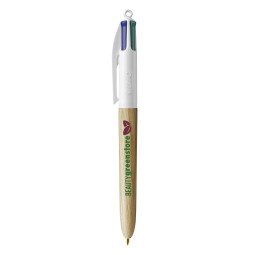 BIC 4 farbigen Wood Style Kugelschreiber