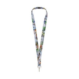 Bullet Addie gerecycled PET lanyard met safety breakaway sluiting 10mm