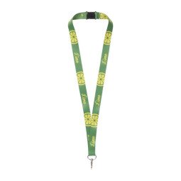 Bullet Addie sublimation lanyard with safety breakaway 10mm