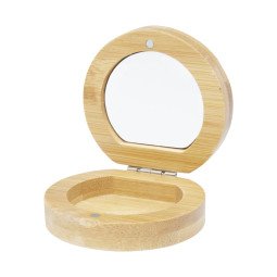 Bullet Afrodit miroir de poche en bambou