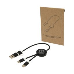 Bullet Alasia 30 cm 5-in-1 Kabel aus rKunststoff für Datenübertragung und 27W Schnellladung