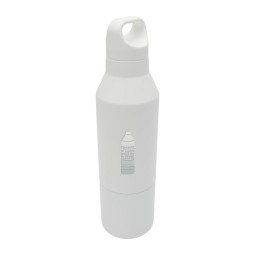 Bullet Odessy 600 ml isolierte Flasche aus recyceltem Edelstahl mit 300 ml Becher