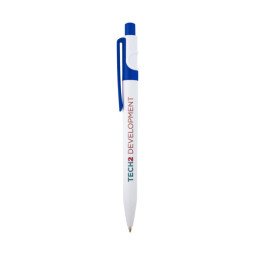 Bullet Unica recycled plastic ballpoint pen, blue ink