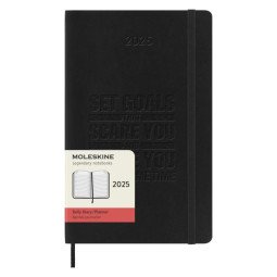 Moleskine 12 mois agenda quotidien à couverture souple L