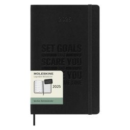 Moleskine agenda hebdomadaire de 12 mois à couverture souple L - Allemand