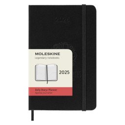 Moleskine dagagenda in zakformaat voor 12 maanden met harde kaft