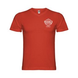Roly Samoyedo Herren-T-Shirt mit V-Ausschnitt