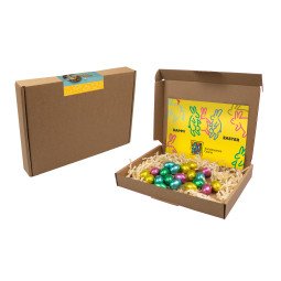 Sweets & More Boîte d'œufs de Pâques dans un nid