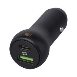 Tekio® Pilot double chargeur de voiture USB-C/USB-A de 55 W