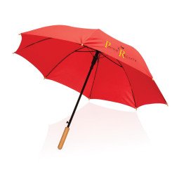 XD Collection 23" RPET parapluie automatique en bambou