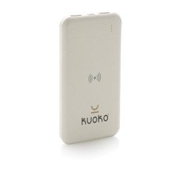 XD Collection - 8.000 mAh RCS recycled plastic wireless power bank