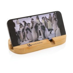 XD Collection bamboe tablet en telefoon stand