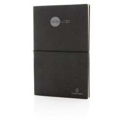XD Collection carnet de notes A5 de cuir recyclé, ligné