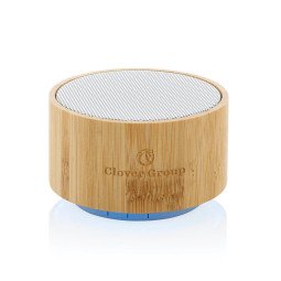 XD Collection RCS recycled plastic and bamboo 3W wireless speaker