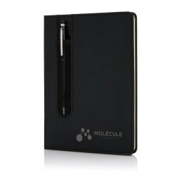 XD Collection Standard A5 Notizbuch mit Stylus Kugelschreiber, liniert