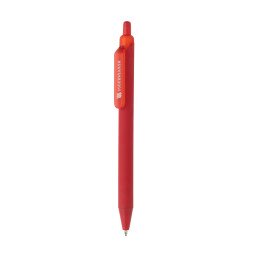 XD Collection Tide GRS gecertificeerde rABS pen met smooth touch, blauwschrijvend