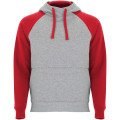 Heather Gray/Red